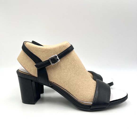 naturalizer block sandals